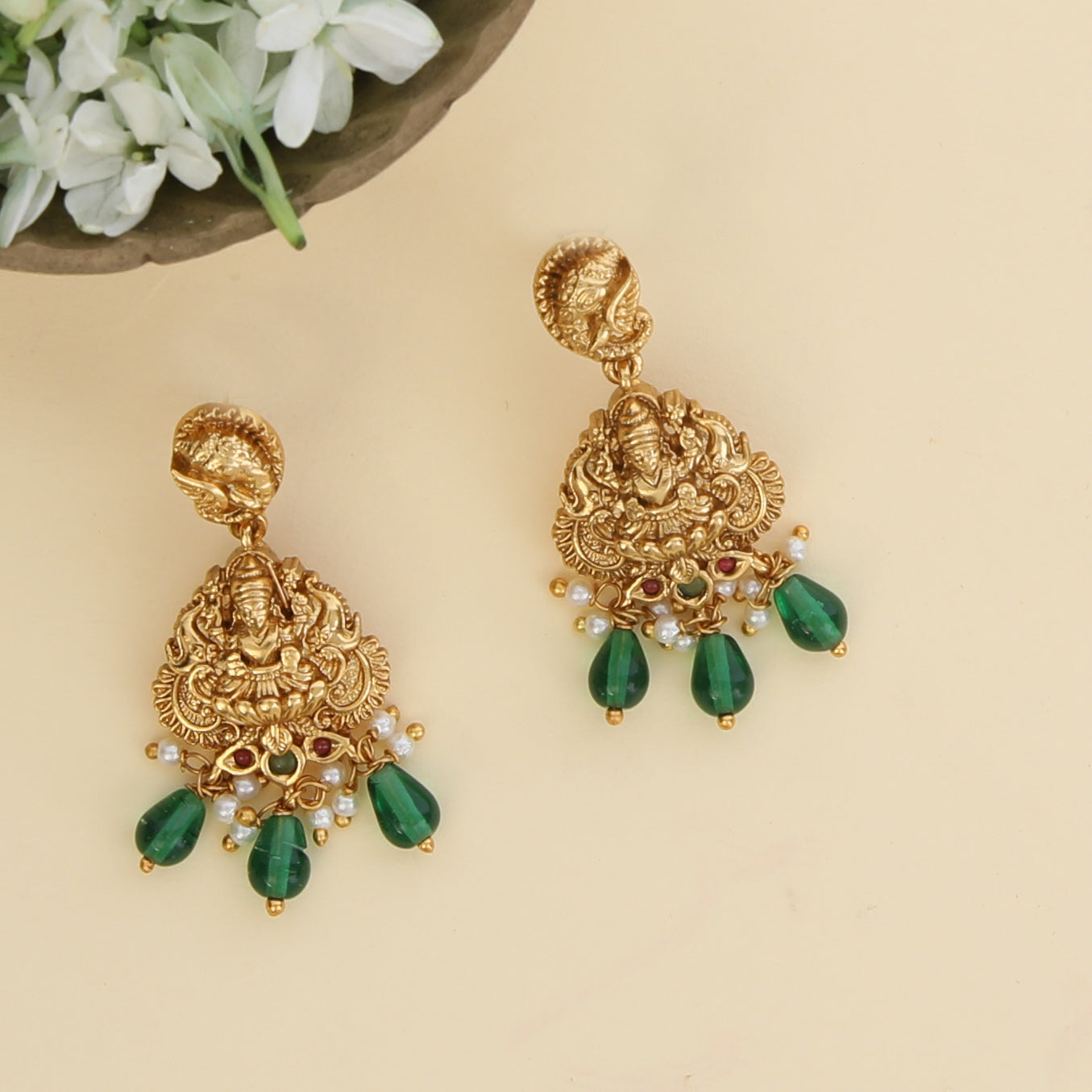 Ambari Antique Drop Earrings